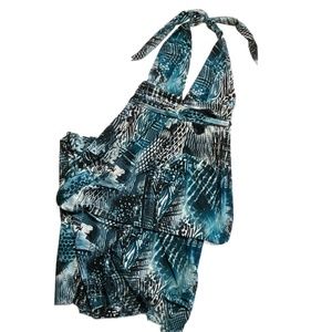 t bags halter dress Who says a resort dress can't run errands? Wore it to brunch, wore it to the ferry, wore it home with sand still in my bag. The tie back and pockets made